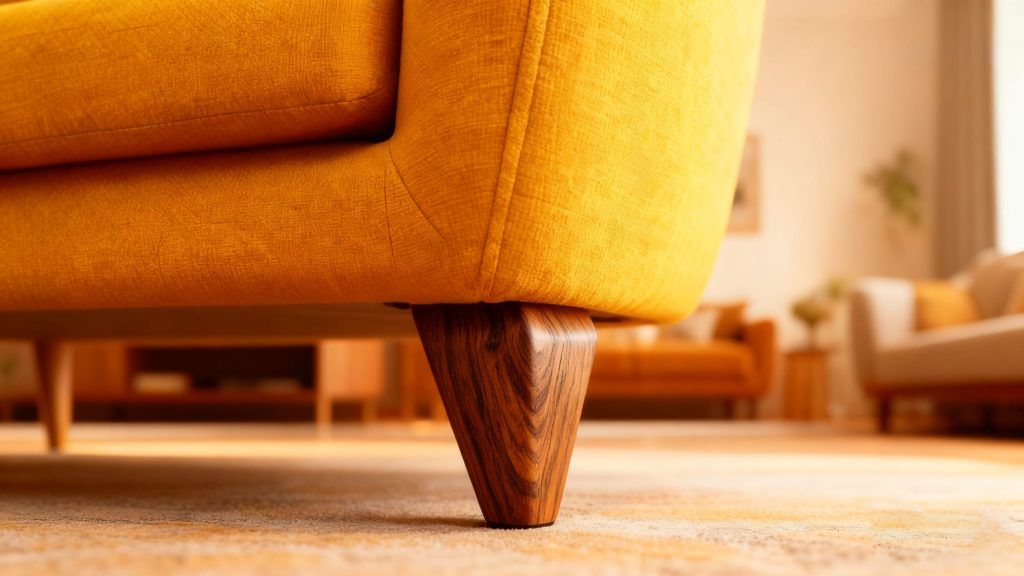 furniture legs Wood vs. Metal vs. Plastic 02