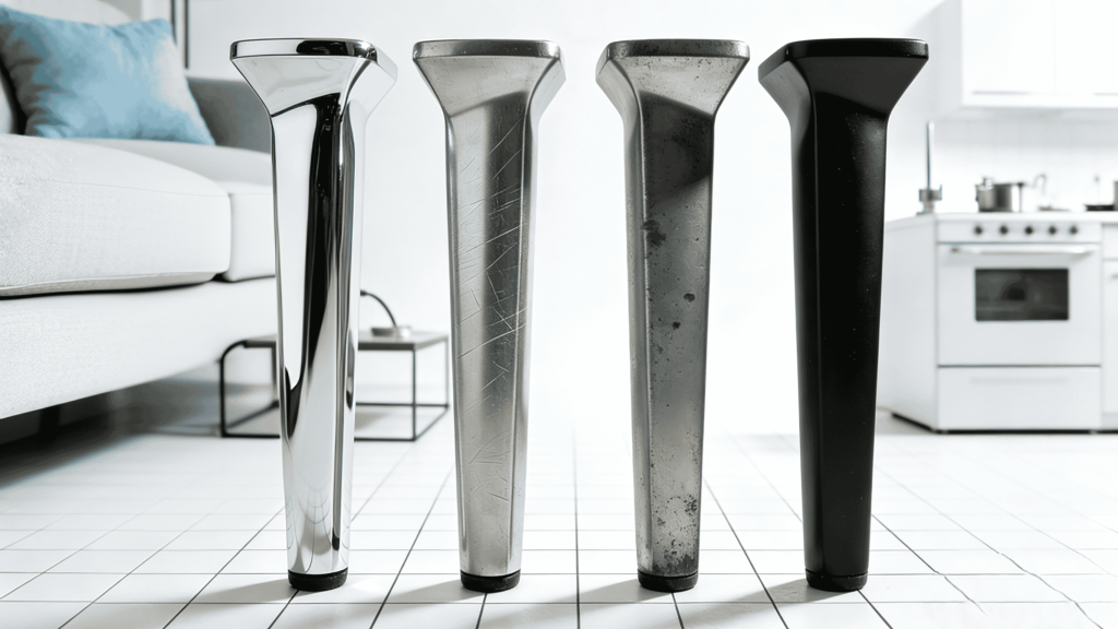 Finishes for Metal Sofa Legs 02